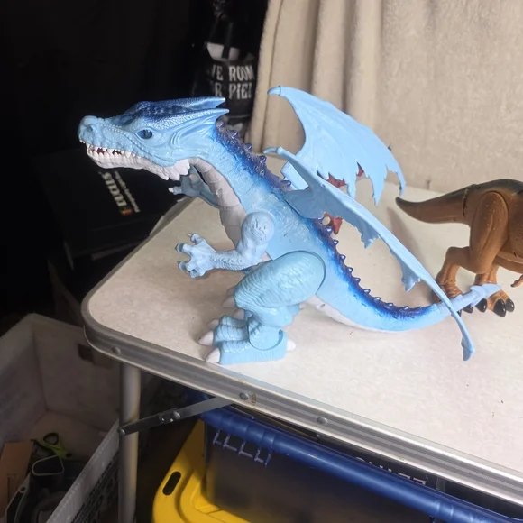 ZURU Robo Alive Walking Dinosaurs Bundle • T-Rex Raptor Dragon • Lights & Sound - Picture 12 of 14